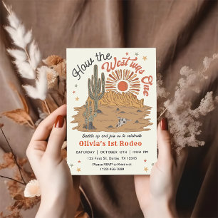 Convites Como O Ocidente Foi Um Dos Meus Primeiros primeiro