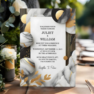 Convites Como O Trabalho Natural Roubou Casamento De Mármor