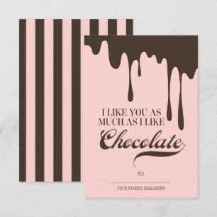 Convites Como Você e Crianças de Chocolate Sala de Aula no