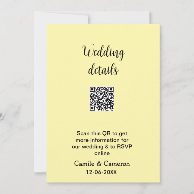 Convites Compartilhar e digitalizar email do site de fotos  (Frente)