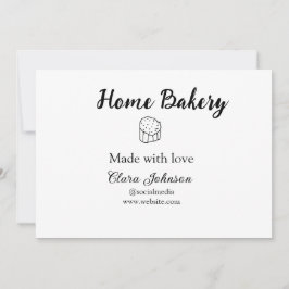 Convites Compartimento caseiro adicione seu nome de texto p