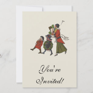 Convites Comprar do natal vintage