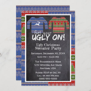 Convites Compre Sua Festa De Natal Do Knit