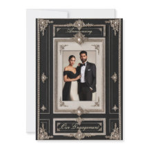 Compromisso de Gravata Preta Elegante Foto em Pret