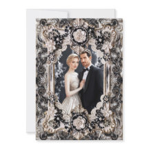 Compromisso de Gravata Preta Elegante Foto Preta e