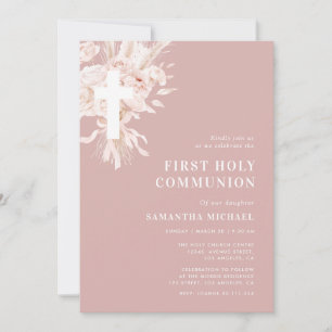 Convites comuna pampas dusty rosa first
