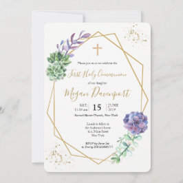 Convites Comunidade Purple Suculents