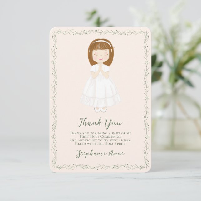 Convites Comunista Rezando Obrigado (Em pé/Frente)