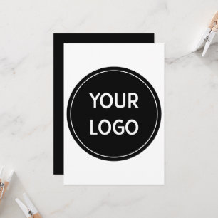 Convites Conceito de Logotipo QR Premium para Moderno
