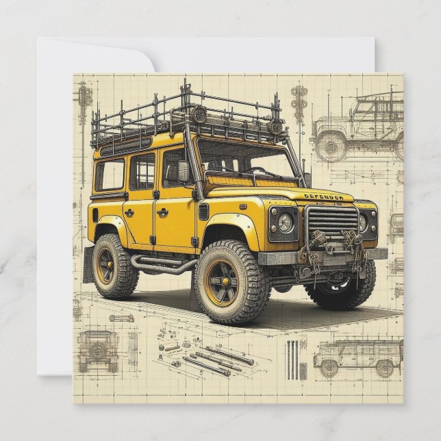 Convites Concept Defender Invent (Frente)