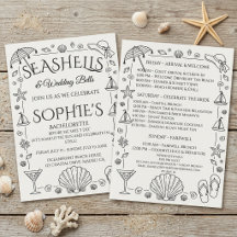Conchas Marinhas e Sinetas de Casamento Bela Solte