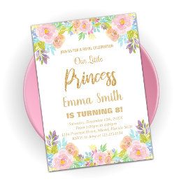 Convites Concurso de Aniversário da Princesa Floral