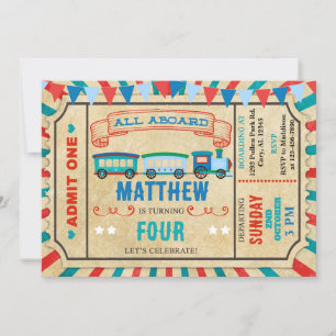 Convites Concurso de aniversário do garoto da passagem de t