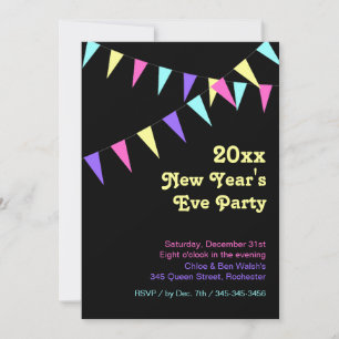 Convites Concurso de Ano Novo para 2018