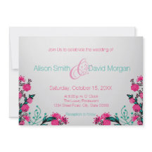 Concurso de Casamento Fuchsia e Turquesa