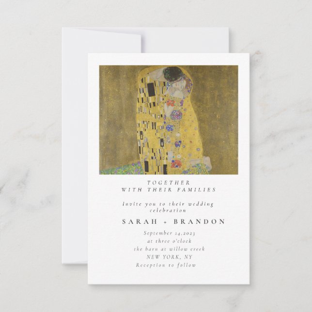 Convites Concurso de casamento para a antiga pintura do Kis (Frente)