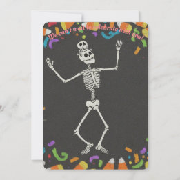 Convites Concurso de festas de Rico-vestido de Halloween