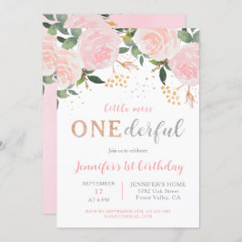 Convites Concurso de Primeiro Aniversário da Menina Onelind