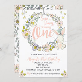 Convites Concurso de Primeiro Aniversário do Bunny