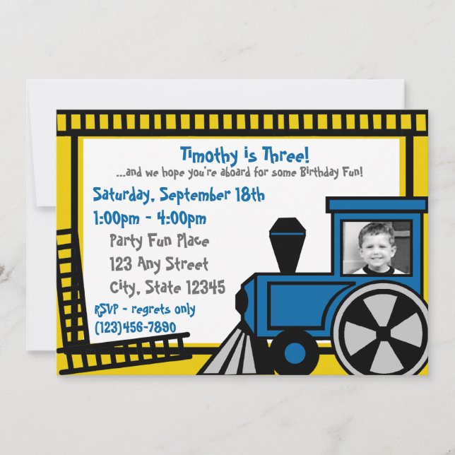 Convites Concurso para Caminhos de Ferro Felizes (Frente)