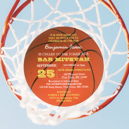 Convites Concurso para o Bar Redondo Dourado de Basquete Mi