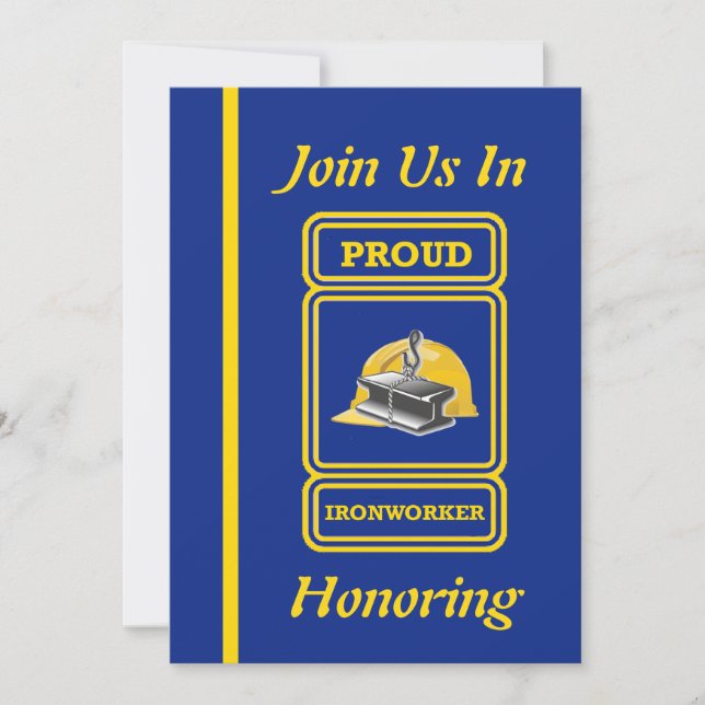 Convites Concurso para Reforma do Trabalhador Ironário de C (Frente)