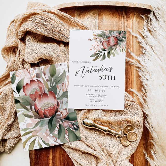 Convites Concurso Protea Birthday (Criador carregado)