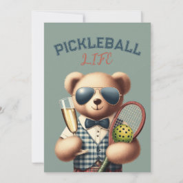 Convites Concursos para Torneio em Festa de Pickleball