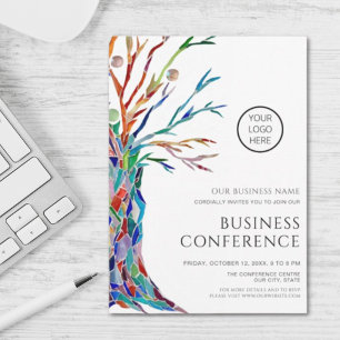 Convites Conferência Empresarial Personalizada
