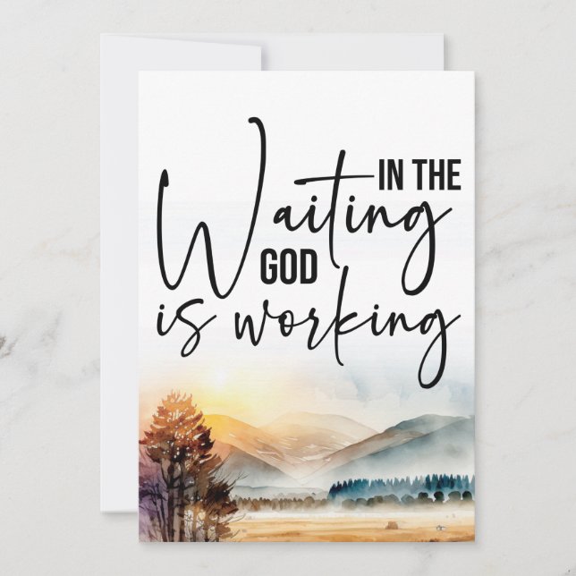 Convites Confiar no Plano de Deus (Frente)