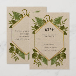 Convites Confirmação de Presença para Casamento de Samambai