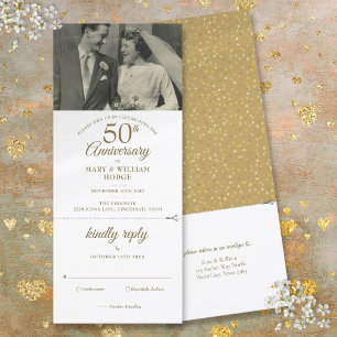 Convites Confirmação de Presença para Foto de Casamento com