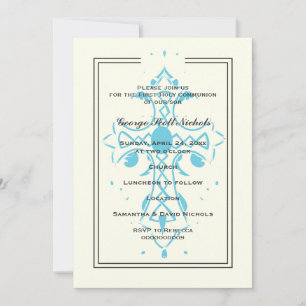 Convites Confirmação do Batismo da Primeira Comunhão da Cru