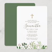 Confirmação Para Sua Cruzada De Folhagem De Aquare