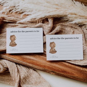 Convites Conselhos De Urso Para Cartões-Pais