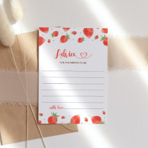 Convites Conselhos Para Os Pais, Berry Sweet Chá de fraldas