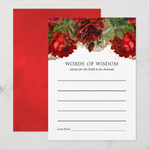 Convites Conselhos sobre Chás de panela Borgonha Vermelha 