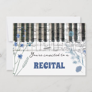 Convites considerando da cor da água das flores silvestres