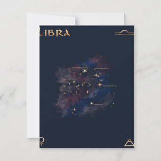 Convites Constelação de Libra - Presente Único para Amantes