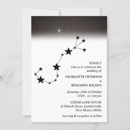 Convites Constelação Noite Estrelada Casamento Celestial