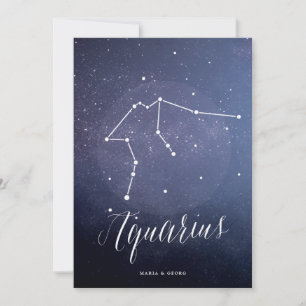 Convites Constellation Star Celestial Número de Tabela Aqu
