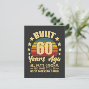 Convites Construído há 60 anos Todas as Peças Originais Ani