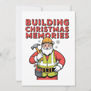 Convites Construindo a Matriz Familiar de Memória de Natal
