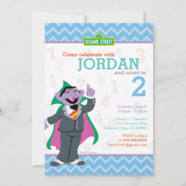 Convites Contagem de von Count Birthday