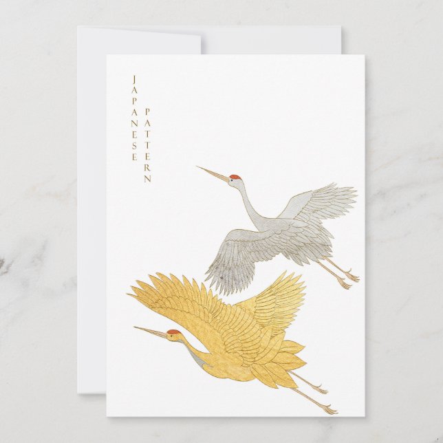 Convites Contexto japonês (Frente)