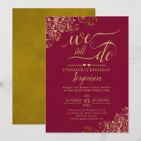 Continuamos A Fazer Uma Elegante Renovação De Voto