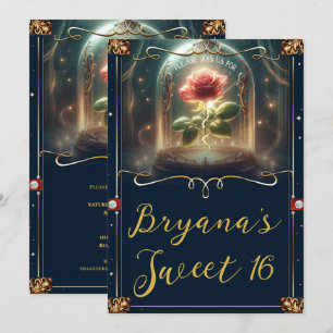 Convites Conto tão antigo quanto o Tempo Rosa Encantada Swe