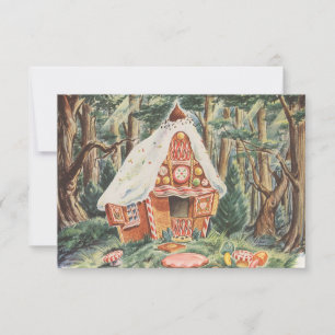 Convites Contos de Fada Vintage, Mudança de Endereço