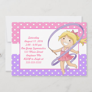 Convites Convidações de Aniversário para a "Garota Loura"