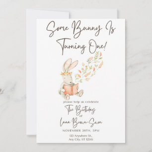 Convites Convidado de aniversário de Bunny